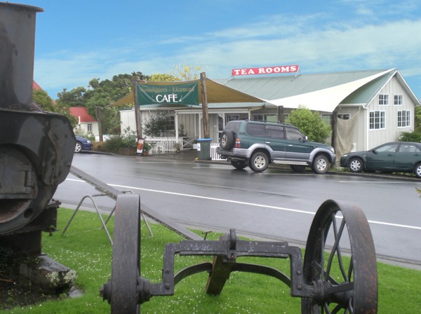 Gumdiggers CafÃ© in the Northland settlement of Matakohe - perfectly positioned to capitalise on the tens of thousands of tourists who visit the adjacent kauri museum. 